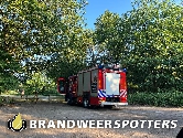 Nacontrole na brand Sportparkweg in Rijen