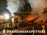 Brand bijgebouw Camping de Witte Plas Fsb Molendreef in Schijf