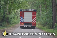 Natuurbrand Burgemeester Materlaan in Oosterhout