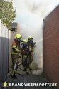 Brand bijgebouw De Volmolen in Goirle (+Video)