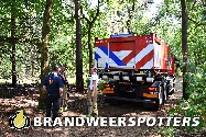 Natuurbrand Adervendreef in Oisterwijk (+Video)