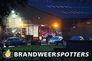 Boerderij in brand Groot Westerwijksestraat in Hilvarenbeek