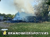 Voertuig in brand Camping Herelseheide Gareelweg in Heerle