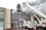 Binnenbrand (Zeer grote brand + GRIP 2) Grotestraat te Waalwijk