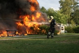 Brand op camping 't Haasje
