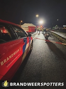 Melding Ongeval wegvervoer (Soort THV: Zware THV) A59 Li - Maasroute 115,2 in Waalwijk
