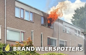 Appartement in brand (middel brand) Ruige Hoek in Oudenbosch