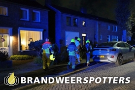 Buitenbrand Burgemeester Rensstraat in Goirle (+Video)