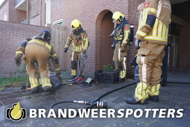 Brand bijgebouw Molenstraat in Goirle (+ Video)