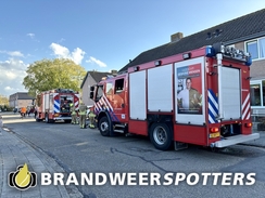 Woningbrand Gaarde in Dongen