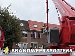 Woningbrand Zuiderbeemd in Oosterhout
