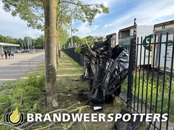 Melding Ongeval wegvervoer (gekanteld/op de kop) Charles Petitweg in Breda