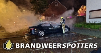 Voertuig in brand Valkendonk in ST. WILLEBRORD