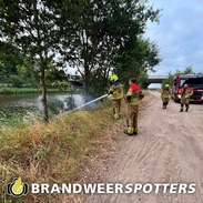 Buitenbrand Kanaaldijk in Breda