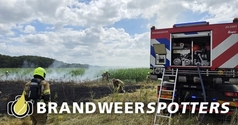 Akker in brand (grote brand) Jan Teunisstraat in Oudenbosch