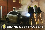 Voertuig in brand van Oldenbarneveldtlaan in Rijen