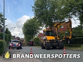 Voertuig in brand Citroenvlinderhof in Oosterhout