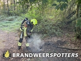 Buitenbrand Peelbaan in Rijen