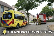 Woningbrand Liesbeth Tilanusplein in Rijen