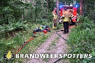 Bosbrand (Zeer Grote Brand )Oirschotsebaan in Oisterwijk (+Video)