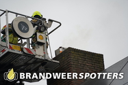 Schoorsteenbrand De Klapstaarten in Esbeek (+Video)