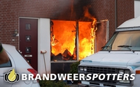 Woningbrand (middel brand) Brederostraat in Oosterhout