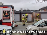 Brand bijgebouw Ingenhovenlaan in Tilburg