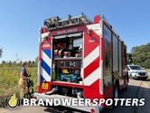 Bermbrand Ruilverkavelingsweg in Drimmelen