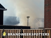 Brand bijgebouw Stellendamerf in Tilburg