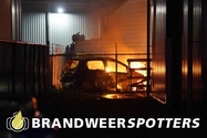 Industriebrand Nobelstraat in Goirle (+ Video)