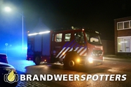 Brand bijgebouw Raadhuisplein in Rijen