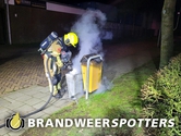 Containerbrand VV Voab Spoorbaan in Goirle