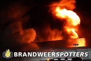 Melding (zeer grote brand) (GRIP: GRIP 2) BR industrie Vierbundersweg in Dongen (+Video)