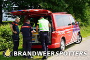 Boerderij in brand (grote brand) Oosterwijksestraat in Alphen (+Video)