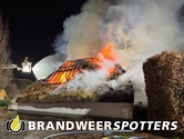 Woningbrand (middel brand) PROVINCIALEWEG ZUID in Almkerk