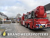 Woningbrand Holtenstraat in Tilburg