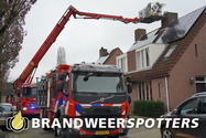 Schoorsteenbrand De Klapstaarten in Esbeek (+Video)