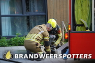 Woningbrand (middel brand) Ringbaan-Zuid in Tilburg (+ Video)