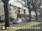 Woningbrand Sint Hubertusstraat in Tilburg