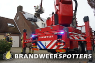 Schoorsteenbrand De Klapstaarten in Esbeek (+Video)
