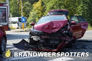 Autobrand Bredaseweg Daniel de Brouwerstraat in Tilburg