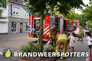 Buitenbrand Tilburgseweg in Goirle