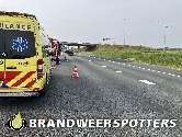 Ongeval A16 links thv hectometerpaal 47,2 nabij Moerdijk