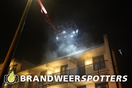 Woningbrand (middel brand) Slotjesveld in Oosterhout