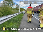 Ongeval A27 links thv hectometerpaal 9,8 nabij Oosterhout