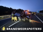 Melding Ongeval wegvervoer (Soort THV: Zware THV) A59 Re - Maasroute 95,1 in Terheijden