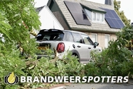 Stormschade Sint Josephstraat in Dongen