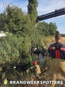 Dier te water Blauwe Hoefsweg in Klundert
