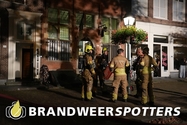 Brand gebouw (middel brand) (museum) Museum de Roos Markt in Geertruidenberg