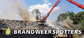 Brand bijgebouw (middel brand) Stelvenseweg in Made